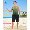 imageG Gradual Beach Tank Tops for Men UPF50 Dry Fit Summer Sleeveless Shirts Mens Workout Shirt for Swimming Running AthleticGradient Army Green