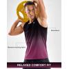 imageG Gradual Beach Tank Tops for Men UPF50 Dry Fit Summer Sleeveless Shirts Mens Workout Shirt for Swimming Running AthleticGradient Black Rose