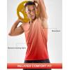 imageG Gradual Beach Tank Tops for Men UPF50 Dry Fit Summer Sleeveless Shirts Mens Workout Shirt for Swimming Running AthleticGradient Orange Red