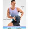 imageG Gradual Beach Tank Tops for Men UPF50 Dry Fit Summer Sleeveless Shirts Mens Workout Shirt for Swimming Running AthleticGradient Pueple Blue