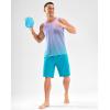 imageG Gradual Beach Tank Tops for Men UPF50 Dry Fit Summer Sleeveless Shirts Mens Workout Shirt for Swimming Running AthleticGradient Pueple Blue