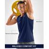 imageG Gradual Beach Tank Tops for Men UPF50 Dry Fit Summer Sleeveless Shirts Mens Workout Shirt for Swimming Running AthleticNavy