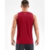 imageG Gradual Beach Tank Tops for Men UPF50 Dry Fit Summer Sleeveless Shirts Mens Workout Shirt for Swimming Running AthleticRed