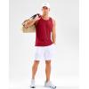 imageG Gradual Beach Tank Tops for Men UPF50 Dry Fit Summer Sleeveless Shirts Mens Workout Shirt for Swimming Running AthleticRed