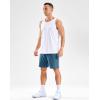 imageG Gradual Beach Tank Tops for Men UPF50 Dry Fit Summer Sleeveless Shirts Mens Workout Shirt for Swimming Running AthleticWhite