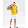imageG Gradual Beach Tank Tops for Men UPF50 Dry Fit Summer Sleeveless Shirts Mens Workout Shirt for Swimming Running AthleticYellow