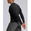 imageG Gradual Mens Compression Shirt Long Sleeve Moisture Wicking Running Gym Shirts for Men Athletic Workout Base Layer TShirtBlack