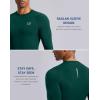 imageG Gradual Mens Compression Shirt Long Sleeve Moisture Wicking Running Gym Shirts for Men Athletic Workout Base Layer TShirtForest Green