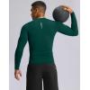 imageG Gradual Mens Compression Shirt Long Sleeve Moisture Wicking Running Gym Shirts for Men Athletic Workout Base Layer TShirtForest Green