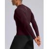 imageG Gradual Mens Compression Shirt Long Sleeve Moisture Wicking Running Gym Shirts for Men Athletic Workout Base Layer TShirtMaroon