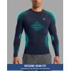 imageG Gradual Mens Compression Shirt Long Sleeve Moisture Wicking Running Gym Shirts for Men Athletic Workout Base Layer TShirtNavy