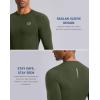 imageG Gradual Mens Compression Shirt Long Sleeve Moisture Wicking Running Gym Shirts for Men Athletic Workout Base Layer TShirtOlive