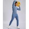 imageG Gradual Mens Compression Shirt Long Sleeve Moisture Wicking Running Gym Shirts for Men Athletic Workout Base Layer TShirtSlate Blue
