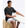 imageG Gradual Mens Sun Protection Swim Shirt UPF 50 Rash Guard Short Sleeve Quick Dry Water Hiking Workout Shirts for MenBlack