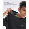 imageG Gradual Mens Sun Protection Swim Shirt UPF 50 Rash Guard Short Sleeve Quick Dry Water Hiking Workout Shirts for MenBlack
