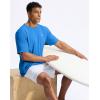 imageG Gradual Mens Sun Protection Swim Shirt UPF 50 Rash Guard Short Sleeve Quick Dry Water Hiking Workout Shirts for MenBlue