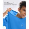 imageG Gradual Mens Sun Protection Swim Shirt UPF 50 Rash Guard Short Sleeve Quick Dry Water Hiking Workout Shirts for MenBlue