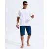 imageG Gradual Mens Sun Protection Swim Shirt UPF 50 Rash Guard Short Sleeve Quick Dry Water Hiking Workout Shirts for MenC White