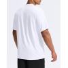 imageG Gradual Mens Sun Protection Swim Shirt UPF 50 Rash Guard Short Sleeve Quick Dry Water Hiking Workout Shirts for MenC White