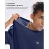 imageG Gradual Mens Sun Protection Swim Shirt UPF 50 Rash Guard Short Sleeve Quick Dry Water Hiking Workout Shirts for MenDark Blue