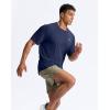 imageG Gradual Mens Sun Protection Swim Shirt UPF 50 Rash Guard Short Sleeve Quick Dry Water Hiking Workout Shirts for MenDark Blue