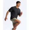 imageG Gradual Mens Sun Protection Swim Shirt UPF 50 Rash Guard Short Sleeve Quick Dry Water Hiking Workout Shirts for MenDark Grey