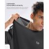 imageG Gradual Mens Sun Protection Swim Shirt UPF 50 Rash Guard Short Sleeve Quick Dry Water Hiking Workout Shirts for MenDark Grey