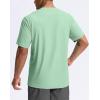imageG Gradual Mens Sun Protection Swim Shirt UPF 50 Rash Guard Short Sleeve Quick Dry Water Hiking Workout Shirts for MenJasmine Green