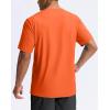 imageG Gradual Mens Sun Protection Swim Shirt UPF 50 Rash Guard Short Sleeve Quick Dry Water Hiking Workout Shirts for MenOrange
