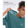 imageG Gradual Mens Sun Protection Swim Shirt UPF 50 Rash Guard Short Sleeve Quick Dry Water Hiking Workout Shirts for MenTeal