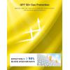 imageG Gradual Mens Sun Protection Swim Shirt UPF 50 Rash Guard Short Sleeve Quick Dry Water Hiking Workout Shirts for MenYellow