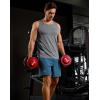 imageG Gradual Mens Workout Tank Tops Sleeveless Muscle Shirts Summer UPF 50 Quick Dry Shirts for Men Athletic Running GymGrey Heather3XL