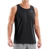 imageG Gradual Beach Tank Tops for Men UPF50 Dry Fit Summer Sleeveless Shirts Mens Workout Shirt for Swimming Running AthleticBlack