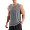 imageG Gradual Mens Workout Tank Tops Sleeveless Muscle Shirts Summer UPF 50 Quick Dry Shirts for Men Athletic Running GymGrey Heather3XL