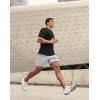 imageMens Athletic Running Shirts Dry Fit Moisture Wicking Workout Gym TShirts Short Sleeve Cooling Tee Tops for MenAblack