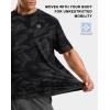 imageMens Athletic Running Shirts Dry Fit Moisture Wicking Workout Gym TShirts Short Sleeve Cooling Tee Tops for MenAblack Graphic