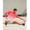 imageMens Athletic Running Shirts Dry Fit Moisture Wicking Workout Gym TShirts Short Sleeve Cooling Tee Tops for MenAredWhite Gradient