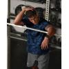 imageMens Athletic Running Shirts Dry Fit Moisture Wicking Workout Gym TShirts Short Sleeve Cooling Tee Tops for MenBlue Graphic