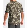 imageMens Athletic Running Shirts Dry Fit Moisture Wicking Workout Gym TShirts Short Sleeve Cooling Tee Tops for MenBrown Camo