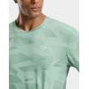 imageMens Athletic Running Shirts Dry Fit Moisture Wicking Workout Gym TShirts Short Sleeve Cooling Tee Tops for MenGreen Graphic