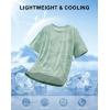 imageMens Athletic Running Shirts Dry Fit Moisture Wicking Workout Gym TShirts Short Sleeve Cooling Tee Tops for MenGreen Graphic