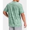 imageMens Athletic Running Shirts Dry Fit Moisture Wicking Workout Gym TShirts Short Sleeve Cooling Tee Tops for MenGreen Graphic
