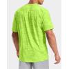 imageMens Athletic Running Shirts Dry Fit Moisture Wicking Workout Gym TShirts Short Sleeve Cooling Tee Tops for MenGreen Neon