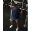 imageMens Athletic Running Shirts Dry Fit Moisture Wicking Workout Gym TShirts Short Sleeve Cooling Tee Tops for MenNavy Neon
