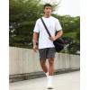 imageMens Athletic Running Shirts Dry Fit Moisture Wicking Workout Gym TShirts Short Sleeve Cooling Tee Tops for MenWhite