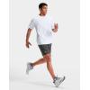imageMens Athletic Running Shirts Dry Fit Moisture Wicking Workout Gym TShirts Short Sleeve Cooling Tee Tops for MenWhite