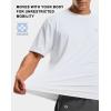 imageMens Athletic Running Shirts Dry Fit Moisture Wicking Workout Gym TShirts Short Sleeve Cooling Tee Tops for MenWhite