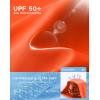 imageWomens Workout Shirts VNeck Short Sleeve UPF 50 Sun Shirt Moisture Wicking Dry Fit Top for Gym Running AthleticOrange