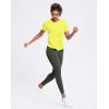 imageWomens Workout Shirts VNeck Short Sleeve UPF 50 Sun Shirt Moisture Wicking Dry Fit Top for Gym Running AthleticYellow