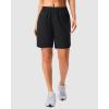 imageG Gradual 57 Athletic Running Shorts for Women 2 Zipper Pockets Lightweight Workout Gym Summer Dolphin Shorts with LinerBlack